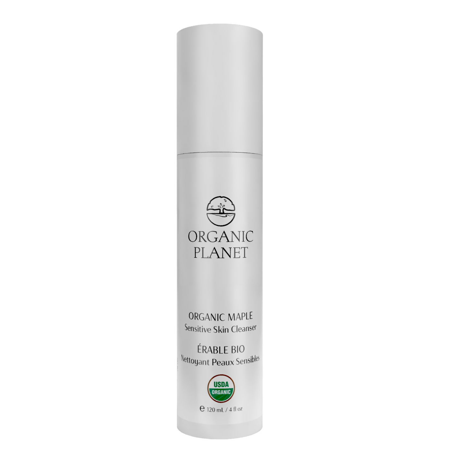 Organic Maple Sensitive Skin Cleanser – sulfate-free gentle cleanser with organic licorice root to soothe, hydrate, and cleanse sensitive skin naturally.