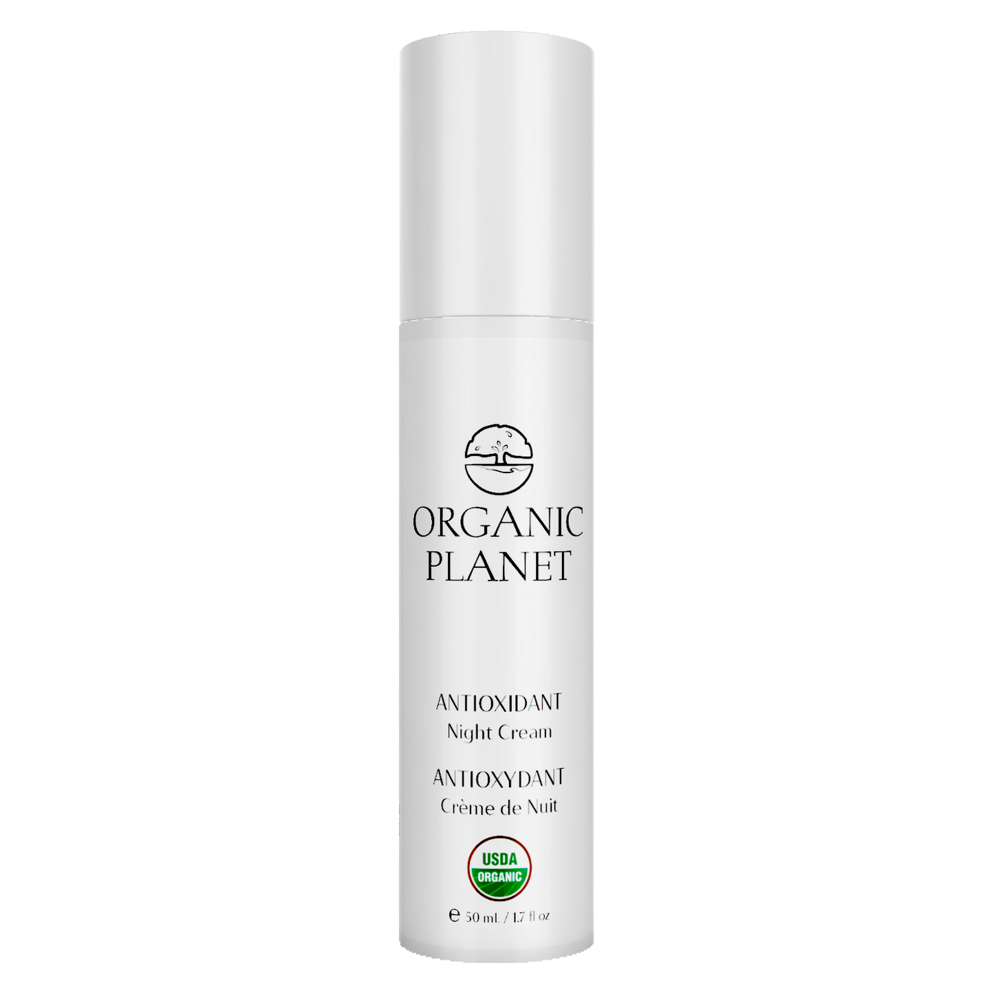 ANTIOXIDANT C Night Cream – enriched with five Vitamin C extracts to boost collagen, brighten skin, and provide antioxidant protection overnight.