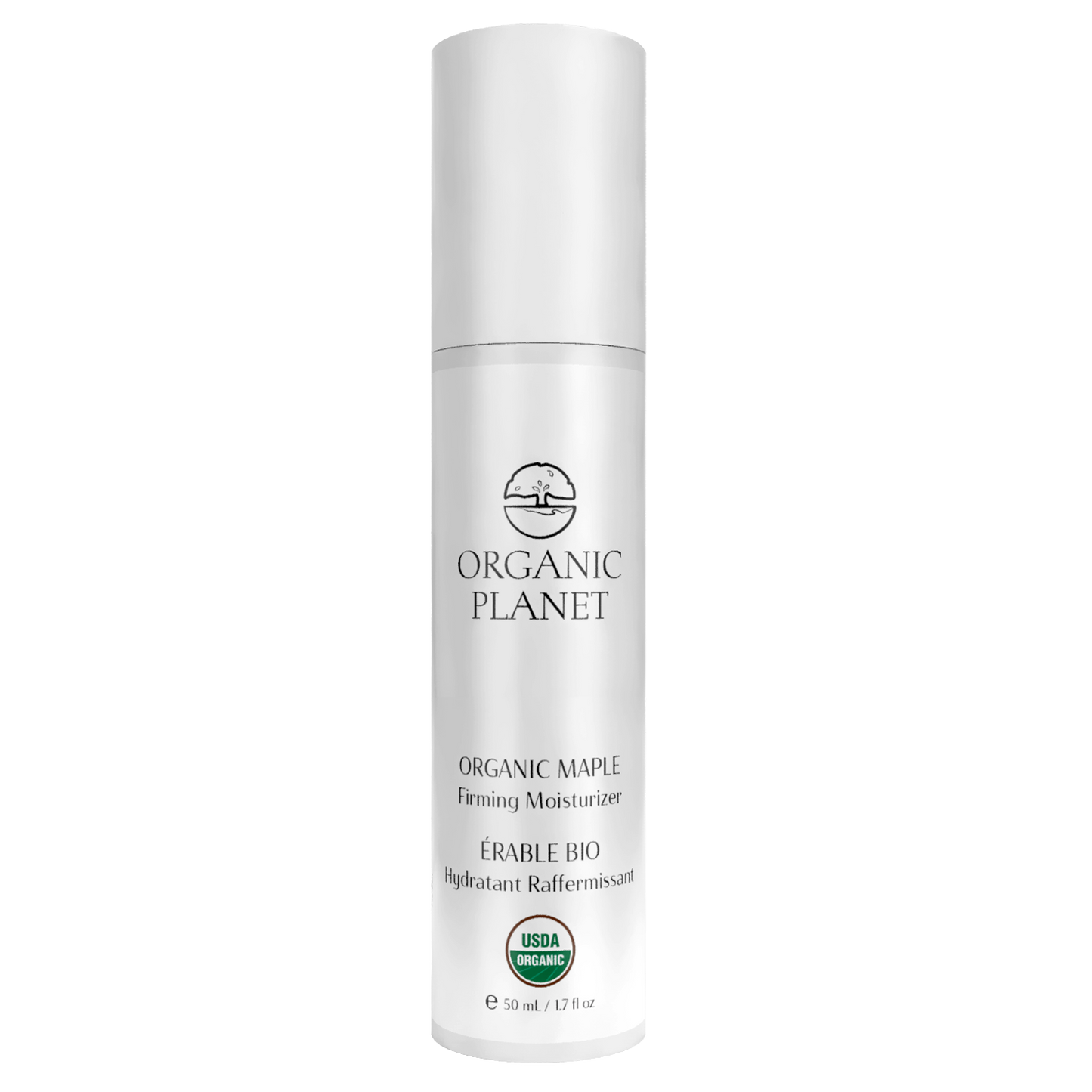 Organic Maple Firming Moisturizer – boosts skin elasticity, targets elastin breakdown, and promotes firmer, radiant, glowing skin naturally.