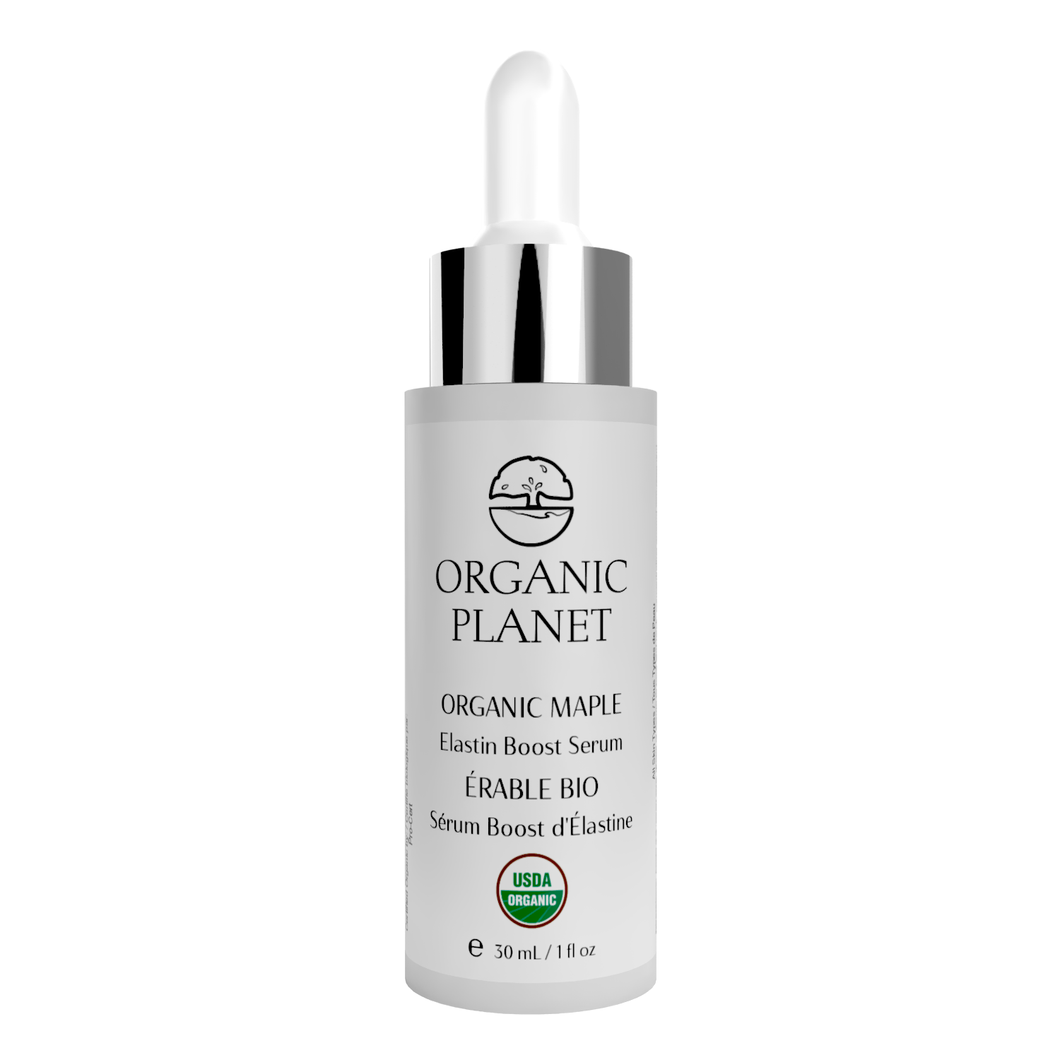 Organic Planet Elastin Boost Serum – helps preserve elastin, boosts skin elasticity, firms, and promotes a radiant, youthful complexion naturally.