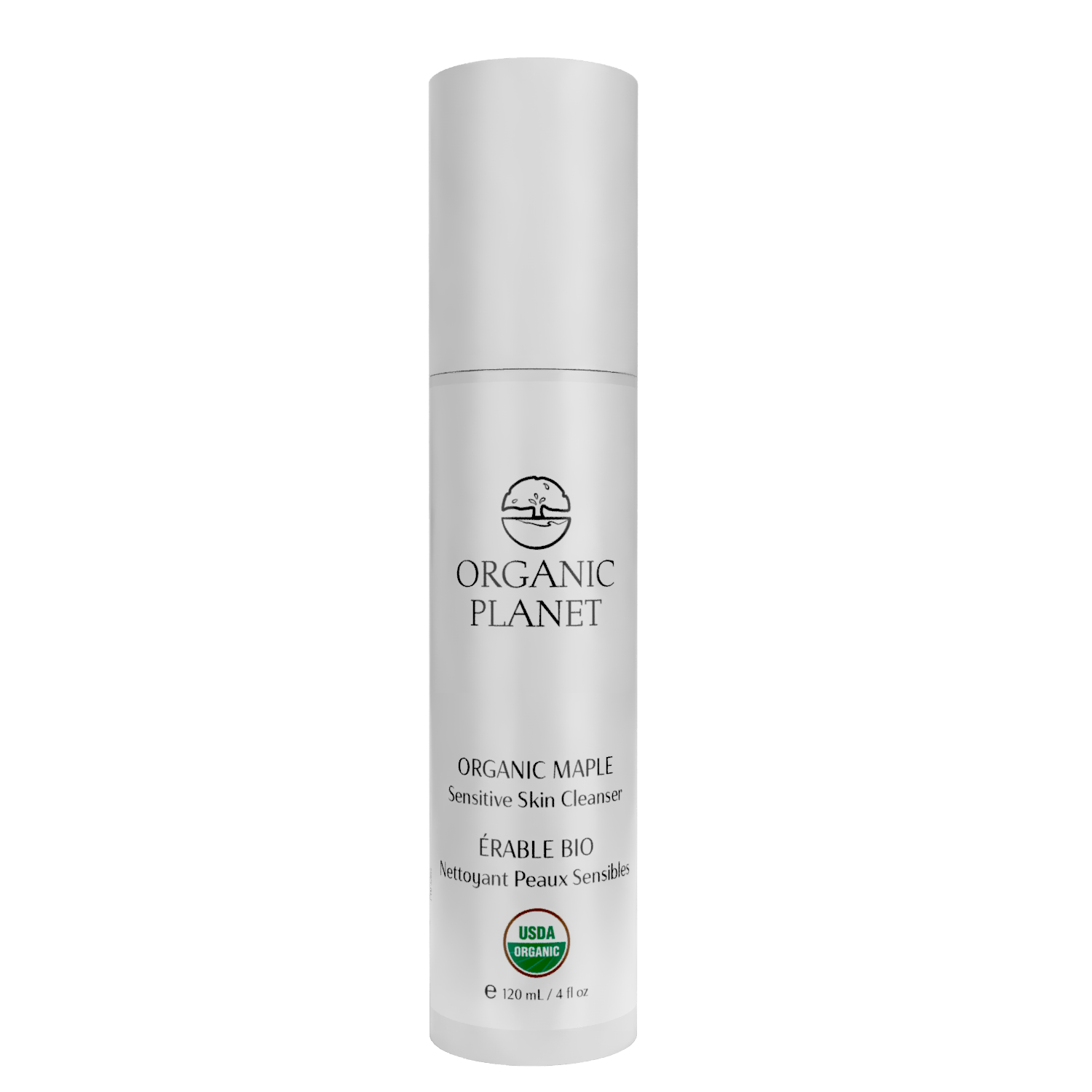 Organic Maple Sensitive Skin Cleanser – sulfate-free gentle cleanser with organic licorice root to soothe, hydrate, and cleanse sensitive skin naturally.