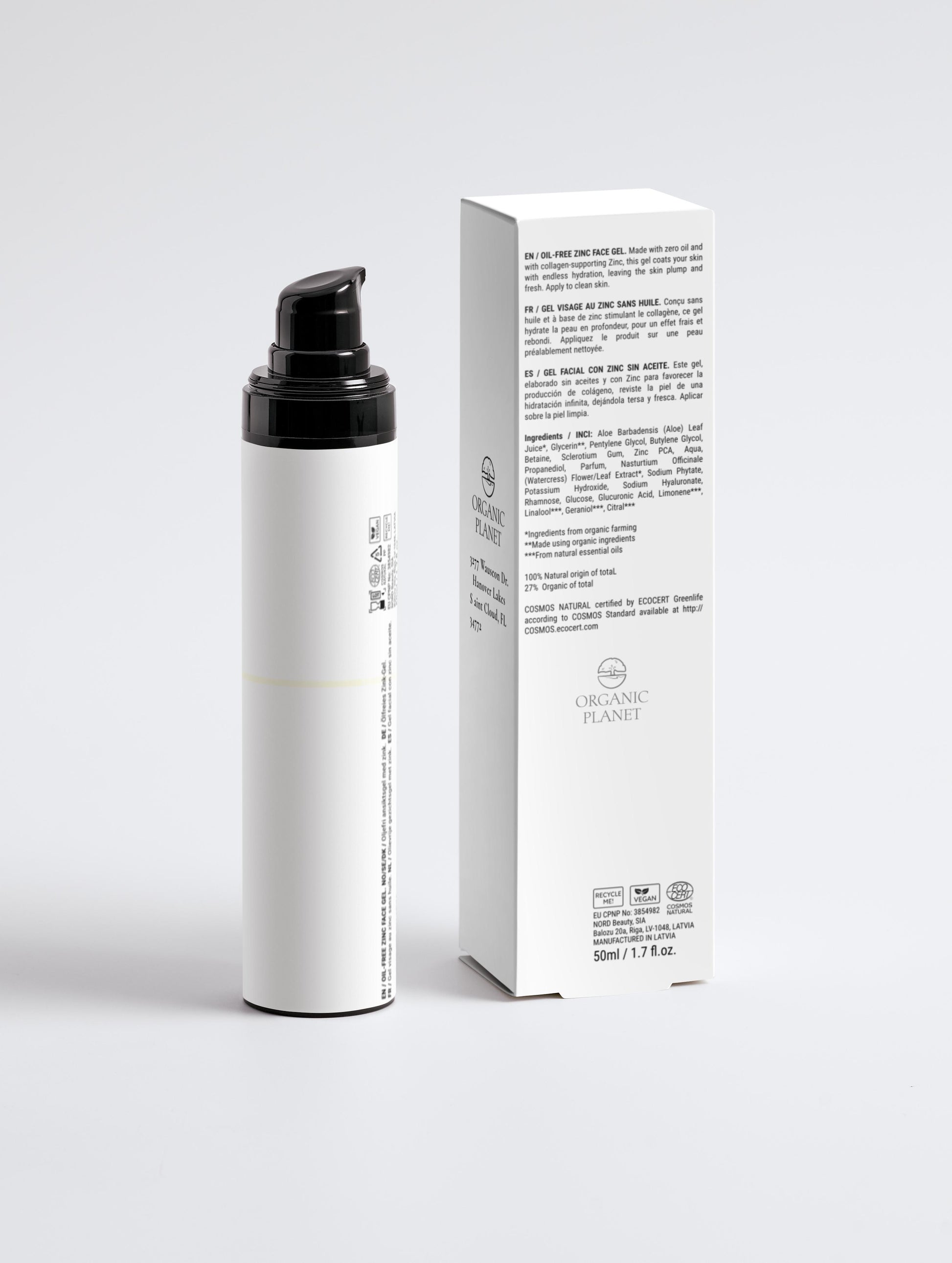 A lightweight, oil-free moisturizer that absorbs instantly without residue. Zinc strengthens skin's collagen for a fresher, more youthful appearance while keeping skin hydrated and comfortable throughout the day.