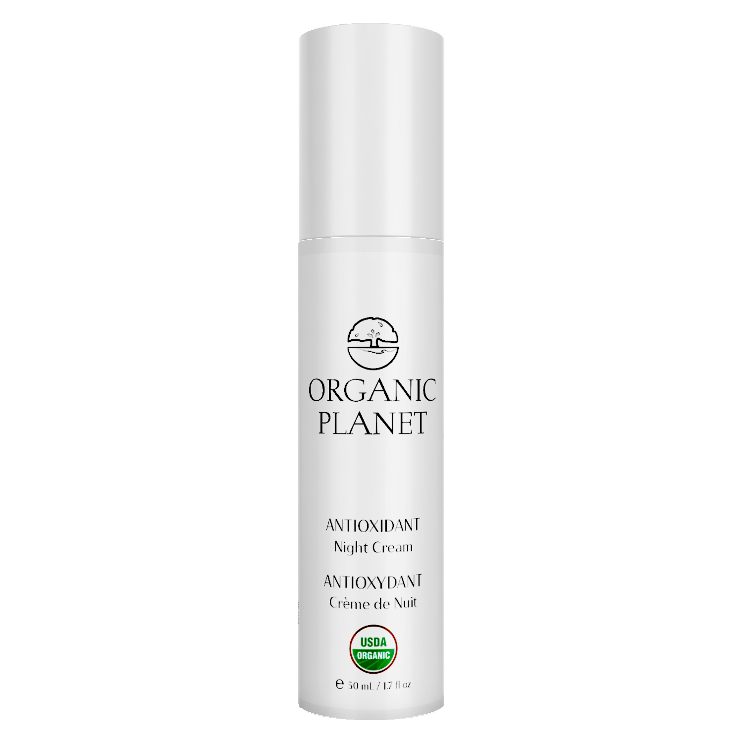 ANTIOXIDANT C Night Cream – enriched with five Vitamin C extracts to boost collagen, brighten skin, and provide antioxidant protection overnight.